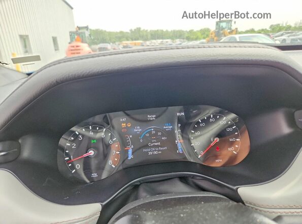 3C4NJDCN7ST601414 2025 JEEP COMPASS Blue Instrument cluster view
