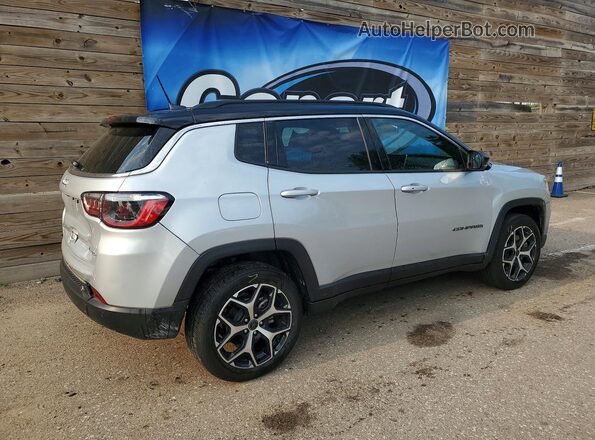 3C4NJDCN7ST613918 2025 JEEP COMPASS Silver Задня права чверть