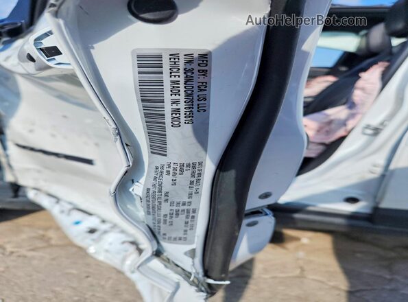 3C4NJDCN7ST615619 2025 JEEP COMPASS White Вид наклейки з VIN-кодом