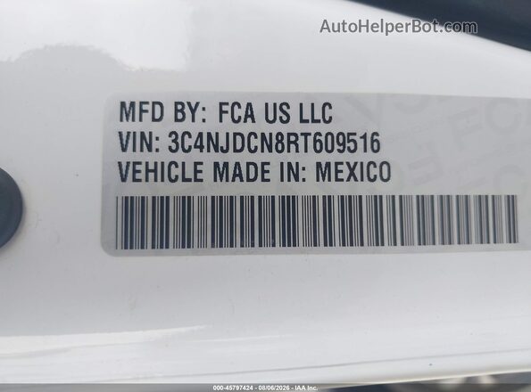 3C4NJDCN8RT609516 2024 JEEP COMPASS White Widok komory silnika