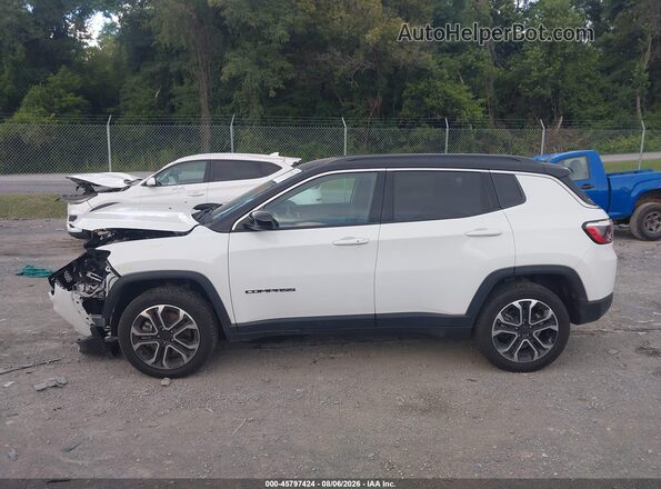 3C4NJDCN8RT609516 2024 JEEP COMPASS White Widok wnętrza 360 stopni