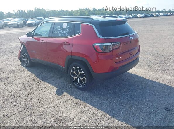 3C4NJDCN8ST552708 2025 JEEP COMPASS Burgundy Հետևի ձախ