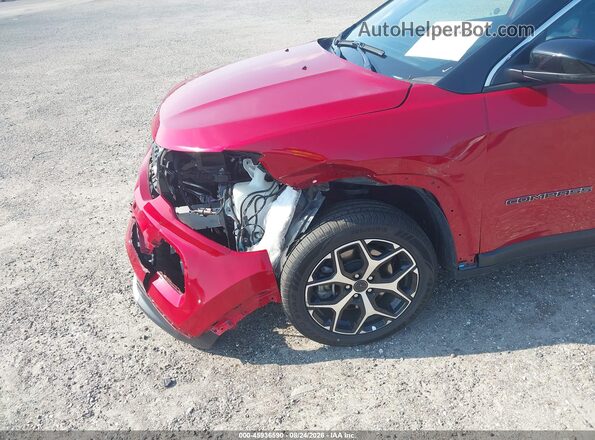 3C4NJDCN8ST552708 2025 JEEP COMPASS Burgundy Դիմացի տեսք