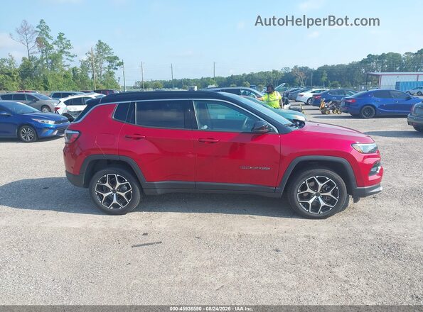 3C4NJDCN8ST552708 2025 JEEP COMPASS Burgundy Սալոնի հետևի տեսք