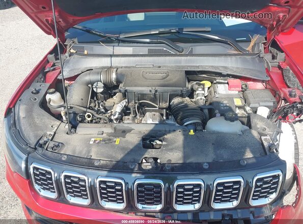 3C4NJDCN8ST552708 2025 JEEP COMPASS Burgundy Հետևի տեսք