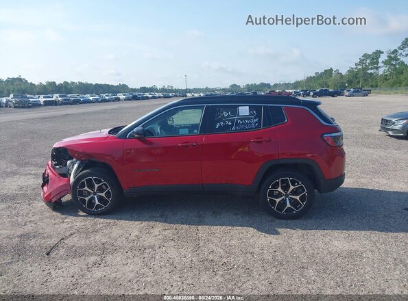 3C4NJDCN8ST552708 2025 JEEP COMPASS Burgundy Սալոնի 360 աստիճան տեսք