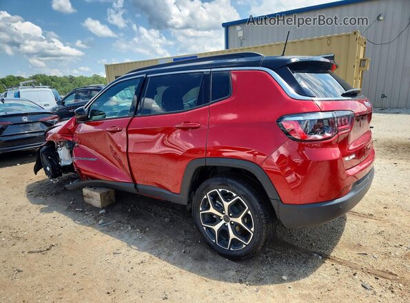 3C4NJDCN8TT186895 2026 JEEP COMPASS Red უკანა მარცხენა