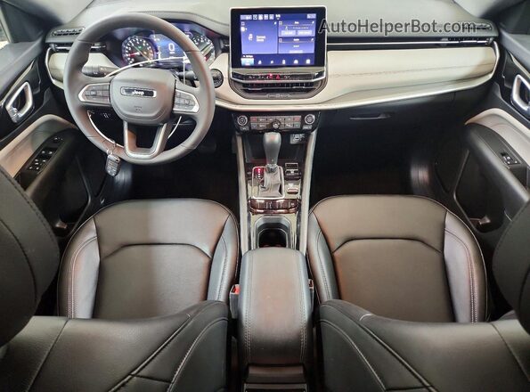 3C4NJDCN8TT270716 2026 JEEP COMPASS White Вид панелі приладів