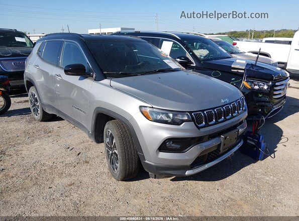3C4NJDCN9PT548433 2023 JEEP COMPASS Silver Widok z przodu