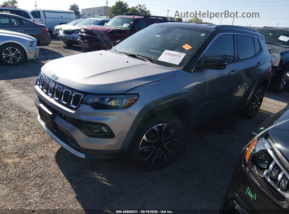 3C4NJDCN9PT548433 2023 JEEP COMPASS Silver Przód lewy