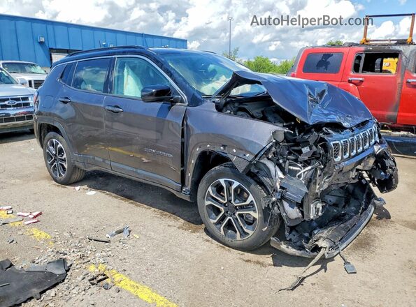 3C4NJDCN9PT552143 2023 JEEP COMPASS Gray Передня права чверть