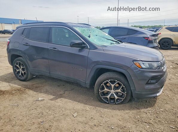 3C4NJDCN9RT141733 2024 JEEP COMPASS Gray Delantero derecho