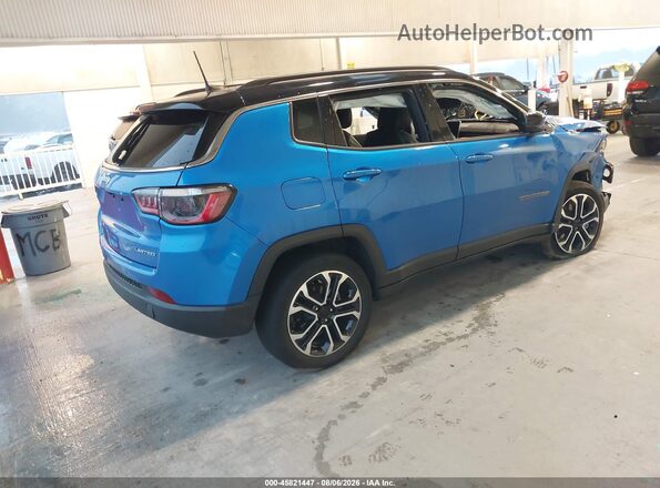 3C4NJDCN9RT585291 2024 JEEP COMPASS Blue უკანა მარჯვენა