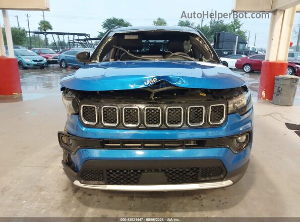 3C4NJDCN9RT585291 2024 JEEP COMPASS Blue უკანა სალონის ხედი