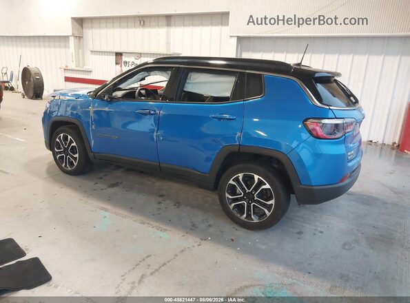 3C4NJDCN9RT585291 2024 JEEP COMPASS Blue უკანა მარცხენა