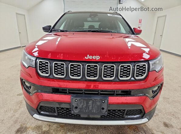 3C4NJDCN9ST553088 2025 JEEP COMPASS Red Widok z przodu