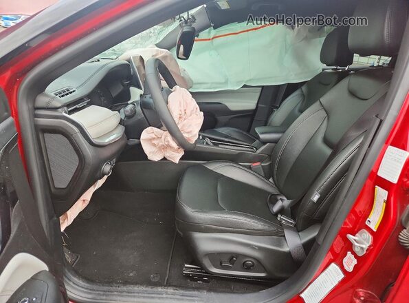 3C4NJDCN9ST578623 2025 JEEP COMPASS Red Vista interior delantera
