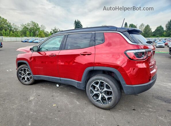 3C4NJDCN9ST578623 2025 JEEP COMPASS Red Trasero izquierdo
