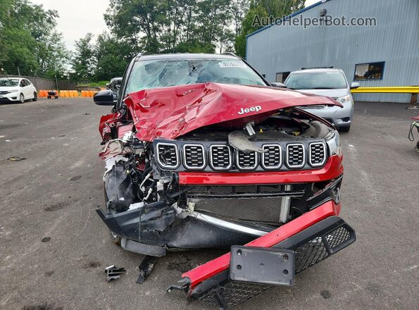 3C4NJDCN9ST578623 2025 JEEP COMPASS Red Vista frontal