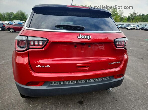 3C4NJDCN9ST578623 2025 JEEP COMPASS Red Vista trasera