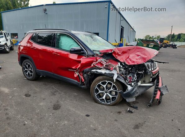 3C4NJDCN9ST578623 2025 JEEP COMPASS Red Delantero derecho