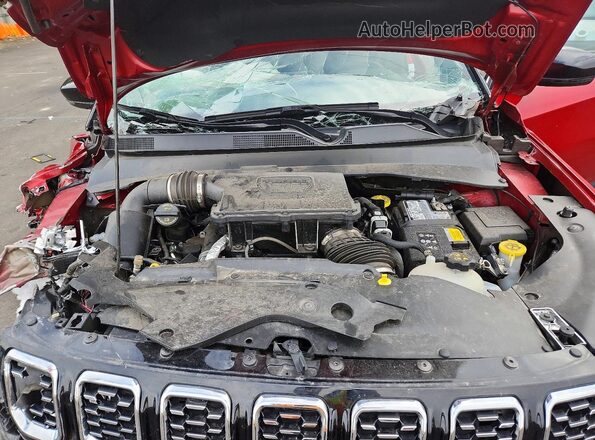 3C4NJDCN9ST578623 2025 JEEP COMPASS Red Vista interior trasera