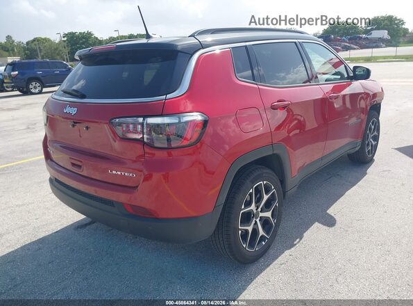 3C4NJDCN9TT178319 2026 JEEP COMPASS Red Rear right