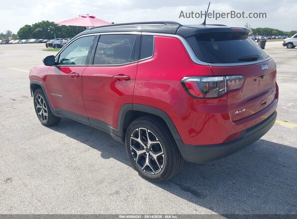 3C4NJDCN9TT178319 2026 JEEP COMPASS Red Rear left