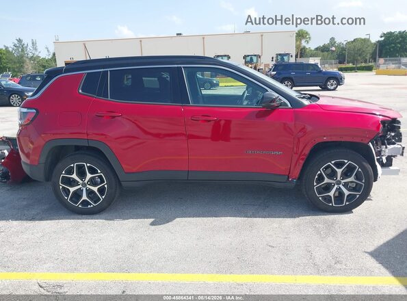 3C4NJDCN9TT178319 2026 JEEP COMPASS Red 360 interior view