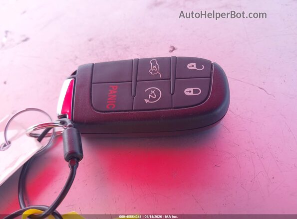 3C4NJDCN9TT178319 2026 JEEP COMPASS Red Dashboard view