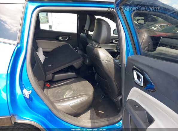 3C4NJDCNXPT500679 2023 JEEP COMPASS Blue Вид наклейки з VIN-кодом