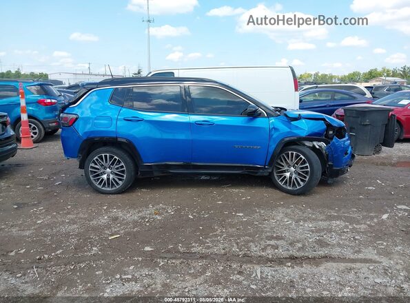3C4NJDCNXPT500679 2023 JEEP COMPASS Blue Панорамний вид салону 360°