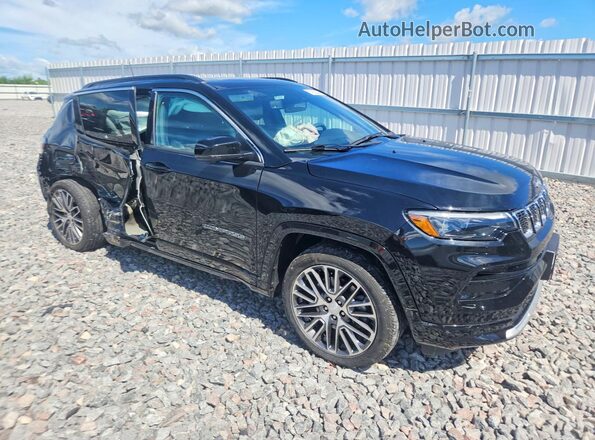 3C4NJDCNXPT522178 2023 JEEP COMPASS Black Delantero derecho