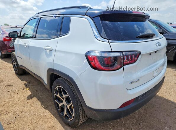 3C4NJDCNXRT105730 2024 JEEP COMPASS Белый Задняя левая четверть