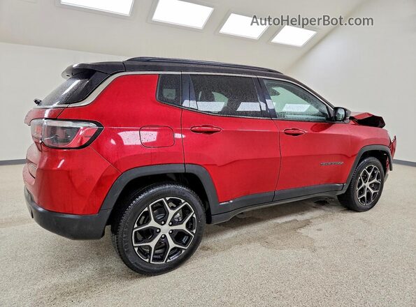 3C4NJDCNXRT138081 2024 JEEP COMPASS Red Rear right