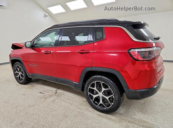 3C4NJDCNXRT138081 2024 JEEP COMPASS Red Rear left