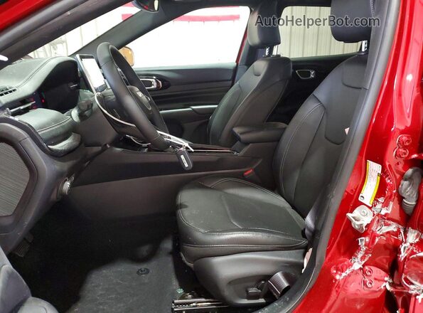 3C4NJDCNXRT171808 2024 JEEP COMPASS Red Widok wnętrza z przodu