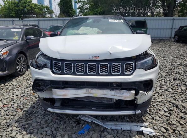 3C4NJDCNXST517586 2025 JEEP COMPASS White Vista frontal