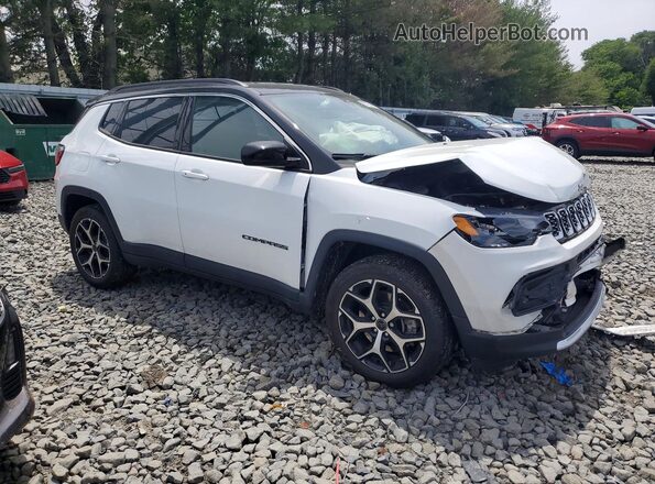 3C4NJDCNXST517586 2025 JEEP COMPASS White Delantero derecho