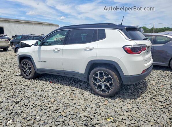 3C4NJDCNXST517586 2025 JEEP COMPASS White Trasero izquierdo