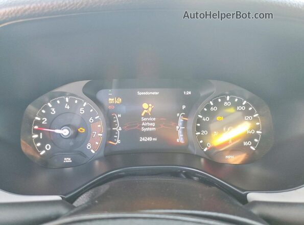 3C4NJDCNXST581725 2025 JEEP COMPASS White ხელსაწყოთა პანელის ხედი