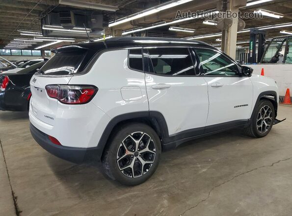 3C4NJDCNXST594698 2025 JEEP COMPASS White Задня права чверть