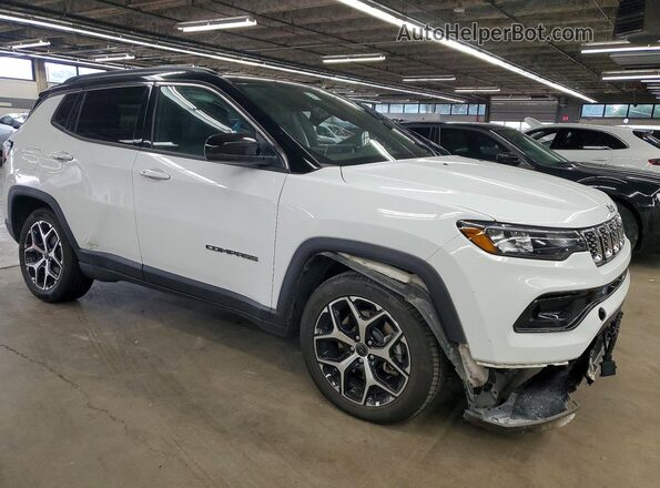 3C4NJDCNXST594698 2025 JEEP COMPASS White Передня права чверть