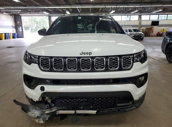 3C4NJDCNXST594698 2025 JEEP COMPASS White Вид спереду