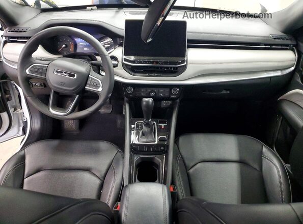 3C4NJDCNXST594698 2025 JEEP COMPASS White Вид панелі приладів