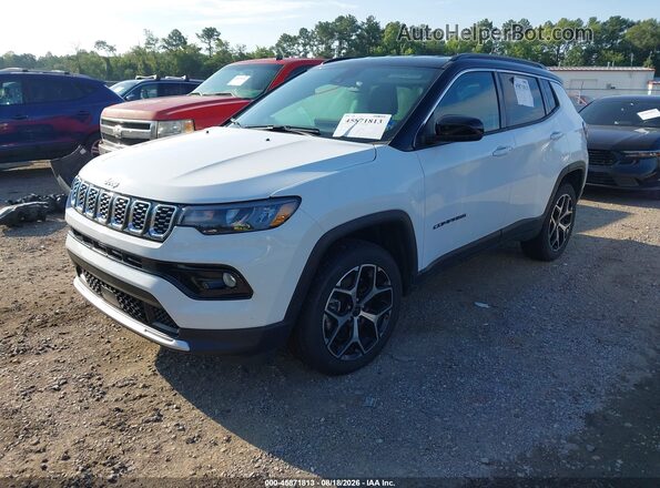 3C4NJDCNXST598167 2025 JEEP COMPASS White Передня ліва чверть