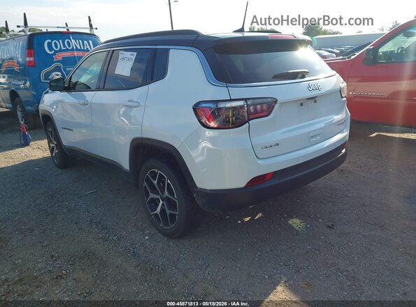 3C4NJDCNXST598167 2025 JEEP COMPASS White Задня ліва чверть