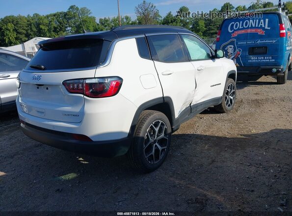 3C4NJDCNXST598167 2025 JEEP COMPASS White Задня права чверть