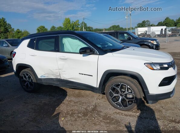 3C4NJDCNXST598167 2025 JEEP COMPASS White Вид задньої частини салону