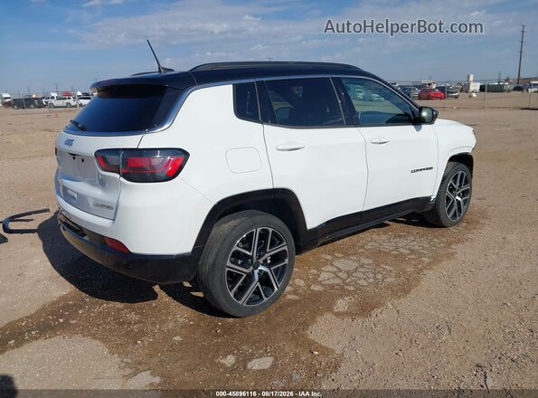 3C4NJDCNXST614478 2025 JEEP COMPASS Белый Задняя правая четверть